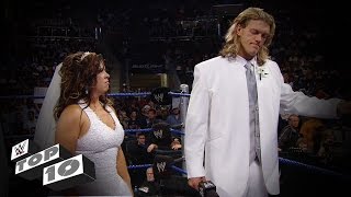 Superstar Weddings Gone Wrong WWE Top 10 [upl. by Landing]