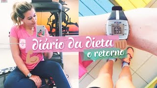 O RETORNO diário da dieta [upl. by Anetsirhc]