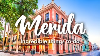 MERIDA MEXICO  8 Incredible Things To Do In amp Around Mérida [upl. by Aieka]