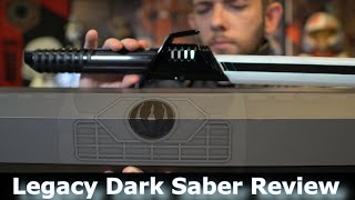 Star Wars Galaxys Edge Legacy Darksaber Review [upl. by Lyrradal]