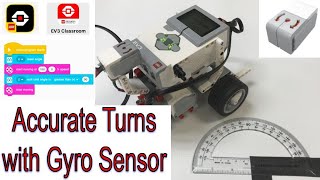 Gyro Turns with EV3 Classroom app [upl. by Dymoke969]