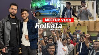 My First Kolkata Meetup with Elvish Yadav amp Fans Vlog18 [upl. by Eicyac]