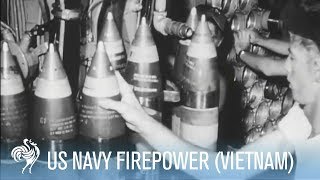 Devastating FIrepower of American Navy Rocket Ships  Vietnam War  War Archives [upl. by Autum]