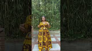 Modèle robe en pagne africain 2025 [upl. by Adamis]