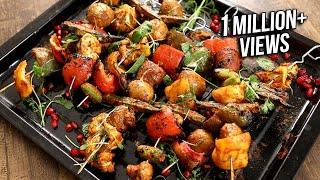 Tandoori Vegetables  Indian Starter Recipe  The Bombay Chef – Varun Inamdar [upl. by Gasperoni865]