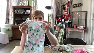 How to make a spring fabric rag wreath easy tutorial [upl. by Nnayllek514]