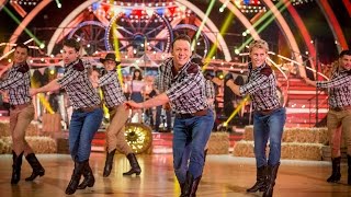 Strictly Pros Dance to Cotton Eyed Joe  Timber medley  Strictly Come Dancing 2014  BBC One [upl. by Beeck263]