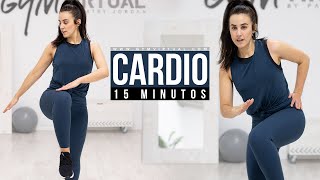 CARDIO QUEMA GRASA  15 minutos [upl. by Atteyek]