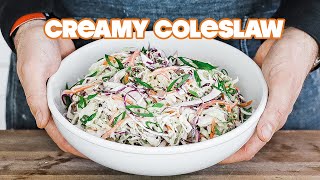 The Best Creamy Coleslaw Recipe [upl. by Igic]