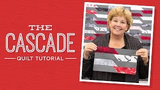 Make a Cascade Quilt with Jenny Doan of Missouri Star Video Tutorial [upl. by Anelrats250]