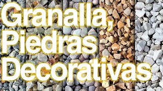 como hacer un jardin con piedras decorativas [upl. by Eldora]