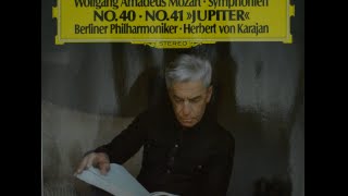 Mozart  Symphony No 40 in G Minor KV 550 Berlin Philharmonic  von Karajan [upl. by Lladnek]