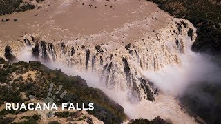 Wonders of Namibia  Ruacana Falls [upl. by Alburg]