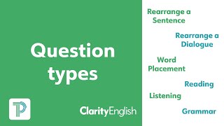 Dynamic Placement Test Question types [upl. by Okomot]