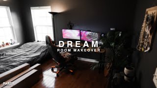 DREAM ROOM MAKEOVER Painting amp New Furniture  Part 1 [upl. by Goar628]