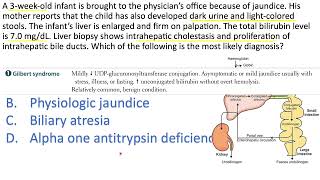 Jaundice Questions Unconjugated hyperbilirubinemia vs Conjugated hyperbilirubinemia [upl. by Ybrik]