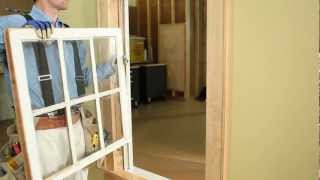 How To Install TiltWash DoubleHung Insert Replacement Window  Andersen Windows [upl. by Katey]