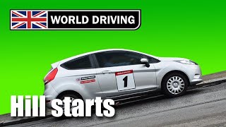 How To Do Hill Starts EASILY In a Manual Car  No Rolling or Stalling [upl. by Havstad]