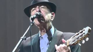 Leonard Cohen  the Partisan Olympia Hall Paris September 30th 2012 [upl. by Donny]