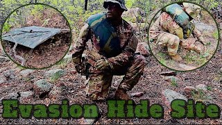 Evasion Hide Site  Survive and Get Rescued [upl. by Tereve395]