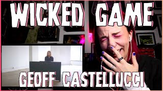 REACTION  GEOFF CASTELLUCCI quotWICKED GAMEquot [upl. by Tali]