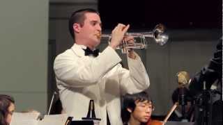 Arutiunian Trumpet Concerto  John Parker trumpet with the UNC Symphony Orchestra [upl. by Oran]