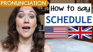 How to Pronounce SCHEDULE US UK amp Australian pronunciation [upl. by Dlarrej]