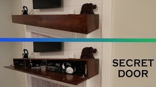 DIY Fireplace Remodel Pt 3 Custom Mantle Build [upl. by Anairda]