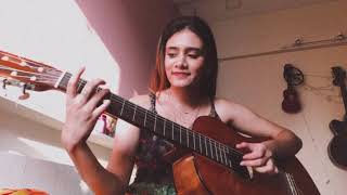 O O JAANE JANA  Fingerstyle cover MIHIKA SANSARE [upl. by Pik]