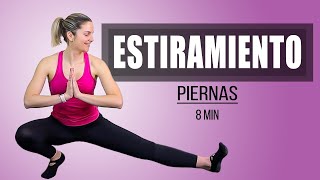 Estira y Relaja las Piernas en Casa en 8 minutos [upl. by Anor]