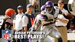 Adrian Petersons Dominant Career Highlights  NFL [upl. by Weide]