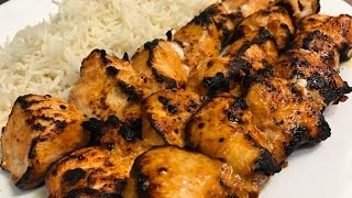 How To Make Turkish Chicken Kebab Tavuk Şiş [upl. by Omora]