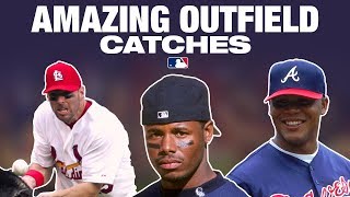 ICONIC Outfield Catches How did they do this [upl. by Akyssej489]