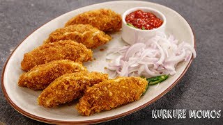 Kurkure Momos Recipe  Crunchy amp Juicy Soya Veg Momo  CookingShooking [upl. by Ellehcil755]