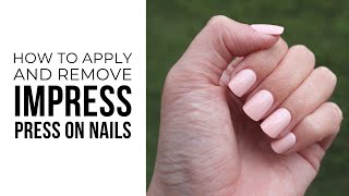 How to Apply Impress Nails  Press on Nails that Last 2 Weeks [upl. by Nnateragram]