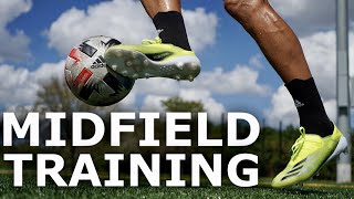 5 Training Drills For MIDFIELDERS  Five Simple Midfielder Exercises [upl. by Everett]