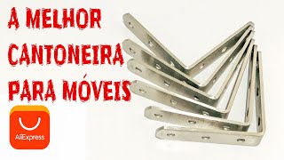 A Melhor Cantoneira Para Móveis  Aço Inox com 6 Pontos de Fixação  AliExpress [upl. by Wanda977]