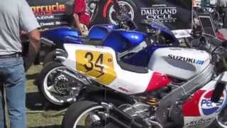 RG500 Suzuki Gamma RZ500 Yamaha Gathering Alabama [upl. by Nylegna]