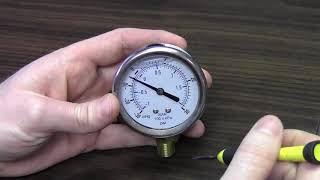 How To Burp A Pressure Gauge [upl. by Bodkin]