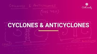 Cyclones amp Anticyclones  Characteristics Difference amp Location [upl. by Stinky]