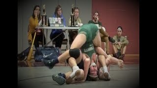 AWESOME SPLADLE  Wrestler Punches Aaron in the Face [upl. by Alejna399]