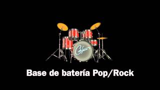 Pop Balada 80 bpm  Ritmo de Bateria  Drum rhythm in ballad [upl. by Odnanreh494]