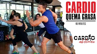 CARDIO para QUEMAR GRASA en TODO el CUERPO 🔥💪 [upl. by Anirtal]