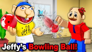 SML Roblox Jeffys Bowling Ball [upl. by Yhpos]