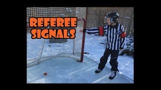 Referee Signals  Hockey Tips for Kids [upl. by Faxun]