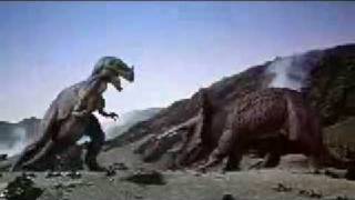 Ceratosaurus vs Triceratops from 1 Million Years BCflv [upl. by Vieva]