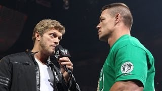 Edge returns to Raw to give John Cena advice Raw April 23 2012 [upl. by Ehcropal353]