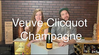 Tasting Wine reviews Veuve Clicquot Champagne [upl. by Kinom]