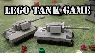 LEGO WWII Micro Tank Battle Combat Game by Brickmania [upl. by Laicram]