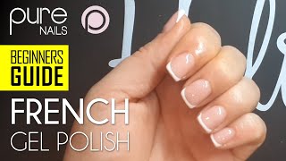 Beginners Guide to French Gel Polish  Pure Nails [upl. by Assirol]